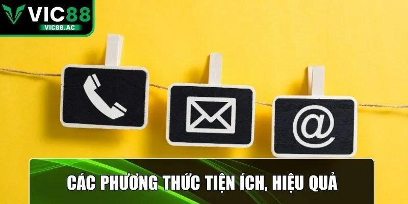 Các phương thức tiện ích, hiệu quả