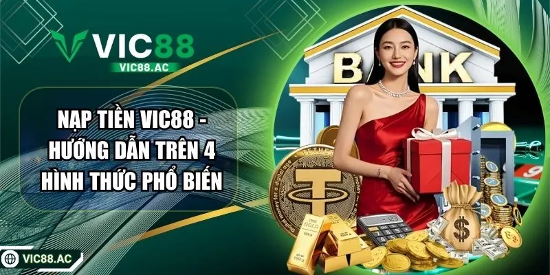Nạp Tiền VIC88 - Hướng Dẫn Trên 4 Hình Thức Phổ Biến
